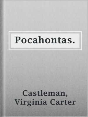 cover image of Pocahontas.